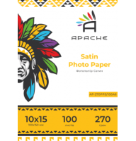 Фотобумага сатин APACHE 10x15 270g, 100 листов