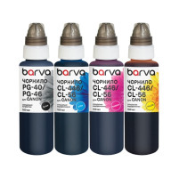 Чернила Barva для Canon PG-46, CL-56 комплект 4x100 мл