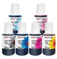 Чернила Epson L8050, L18050, 6x140 мл Barva E108-140-MP