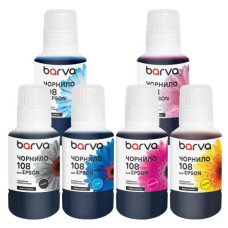 Чернила Epson L8050, L18050, 6x140 мл Barva E108-140-MP