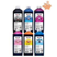 Чернила Epson 108, комплект 6x1000 мл, совместимые Barva