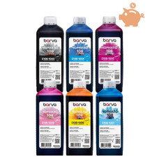Чернила Epson 108, комплект 6x1000 мл, совместимые Barva