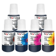Набор чернил Barva для Epson 115 (6 цветов по 140 мл) с ключом