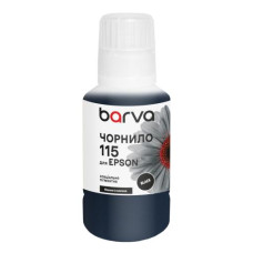 Чернила Barva для Epson 115 BK Black, 140 мл Pigment (E115-871e)
