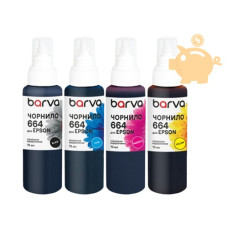 Чорнила для Epson аналог 664 комплект (4 x 70ml) Barva E664-070-MP
