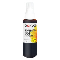 Чернила для Epson аналог 664 yellow, 70ml Barva E664-404e