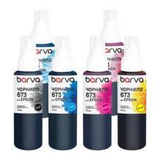 Чернила Barva для Epson аналог 673 комплект 6х70 мл (673-070-MP)