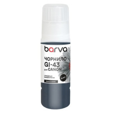 Чорнила сумісні Canon GI-43 70 мл, чорне Barva I-BARE-CGI43-070-B Чорнила сумісні Canon GI-43 70 мл, чорне Barva I-BARE-CGI43-070-B
