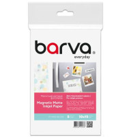 Магнитная матовая бумага Barva 10x15, 5 листов 