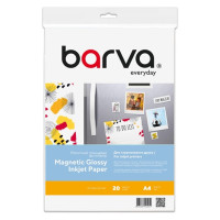 Магнітний глянцевий папір Barva А4, 20л (IP-MAG-GL-144)