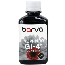 Чорнило сумісне Canon GI-41 PGBK , пігментне, чорне Barva 180 мл (CGI41-809)
