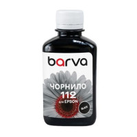 Пігментні чорнила Barva E112 для Epson, black 180 мл, E112-821