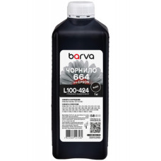 Чернила для Epson 664 BK 1 кг, черное Barva (L100-424)