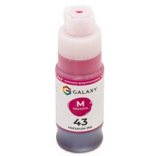 Чорнила сумісні Canon GI-43, Magenta, 70 мл Galaxy, зручний носик Чорнила сумісні Canon GI-43, Magenta, 70 мл Galaxy, зручний носик