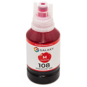 Чорнила сумісні Epson 108 Galaxy, Magenta 140 мл, носик-ключ