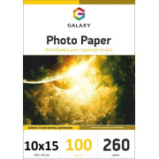 Фотопапір шовк-полуглянець Galaxy 10x15 260g, 100л