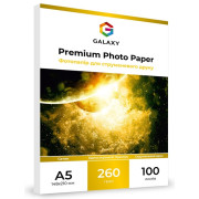 Фотопапір сатин Galaxy А5 260g, 100 листів