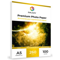 Фотопапір сатин Galaxy А5 260g, 100 листів