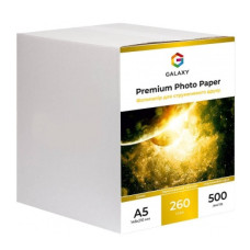 Фотобумага сатин Galaxy А5 260g, 500 листов