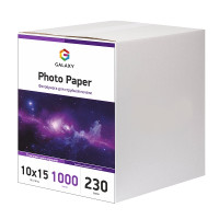 Фотопапір Galaxy глянцевий 10x15, 230г, 1000 листів