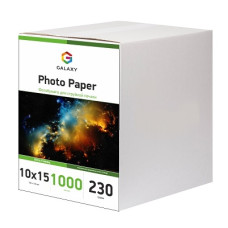 Фотопапір Galaxy Ultra глянець 10x15, 230г/м2, 1000л