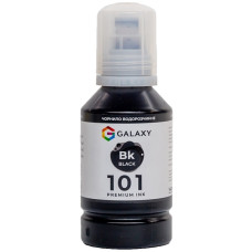 Чорнила 101 сумісні для Epson Black Pigment, 140ml GALAXY (GAL-E101-140PB)