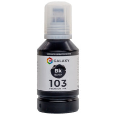 Чорнила 103 Epson Black сумісні 140 ml GALAXY (GAL-E103-140B)