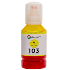 Чорнила 103 EpsonYellow сумісні 140ml GALAXY (GAL-E103-140Y)