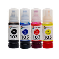 Чорнила 103 Epson сумісні, комплект 4x70m GALAXY (GAL-E103-4x70)