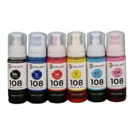 Чернила совместимые Epson 108 Galaxy, 6x70 мл, носик-ключ