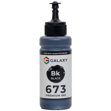 Чорнила 673 Epson сумісні Black, 100 ml GALAXY (GAL-E673-100B)