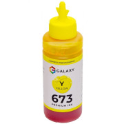 Чорнила 673 Epson сумісні Yellow, 100 ml GALAXY (GAL-E673-100Y)