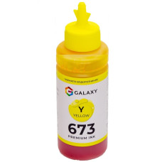 Чорнила 673 Epson сумісні Yellow, 100 ml GALAXY (GAL-E673-100Y)