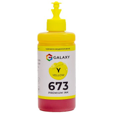 Чорнила 673 Epson сумісні Yellow, 200 ml GALAXY (GAL-E673-200Y)
