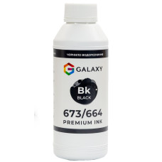 Чорнила 673-664 для Epson сумісні Black, 500 ml GALAXY (GAL-E673-500B)