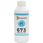 Чорнила 673 Epson сумісні Light Cyan, 500 ml GALAXY (GAL-E673-500LC)