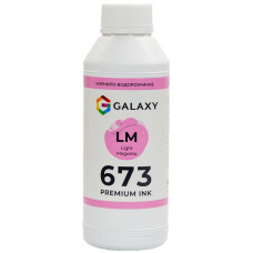 Чорнила 673 Epson сумісні Light Magenta, 500 ml GALAXY (GAL-E673-500LM)