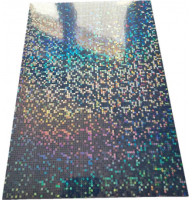 Самоклеюча плівка А4 80мкм BIG BUBBLE Holografic, водостійка, струменевий друк, 20 л, Galaxy