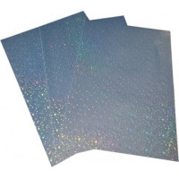 Самоклеюча плівка А4 80мкм, STARRY Holografic водостійка струменевий друк, 20 л, Galaxy