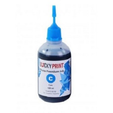 Чорнила Lucky Print для Epson, Cyan Premium 17UV, 100ml