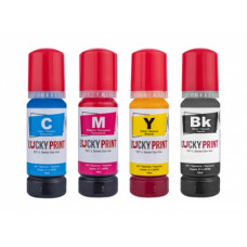 Комплект світлостійких чорнил Lucky Print L (4 х 70 мл) КЛЮЧ для СНПЧ Epson 103,104