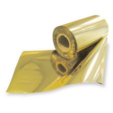 Фольга для ламинатора золото глянец, 210мм, намотка 122м