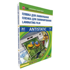 Плівка для ламінації А4 глянцева, 80мкм, 100шт Antistatic