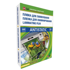 Плівка для ламінації А4 глянцева, 250мкм, 100шт Antistatic