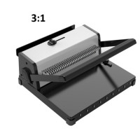 Биндер на металлическую пружину шаг 3:1, WB20-34D 15 лис., 120 листов