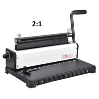 Біндер на металеву пружину крок 2:1 WireStarter 23, 10 арк., 220 аркушів