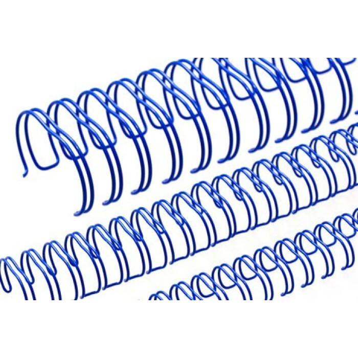 Пружина металлическая синяя d.9,5 шаг 3:1, 100 шт