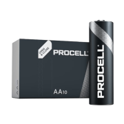 Батарейки DURACELL PROCELL Industrial PRO Alkaline LR06 AA, 10 штук