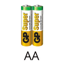 Батарейки GP Super Alkaline LR6 AA 2 штуки щелочная (оригинал)