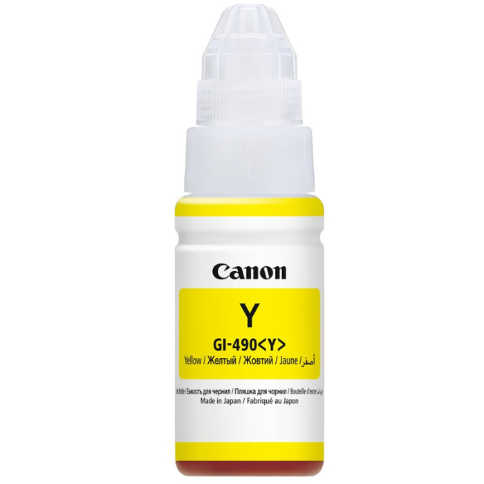 Чернила Canon GI-490Y Yellow 70мл (0666C001) оригинал